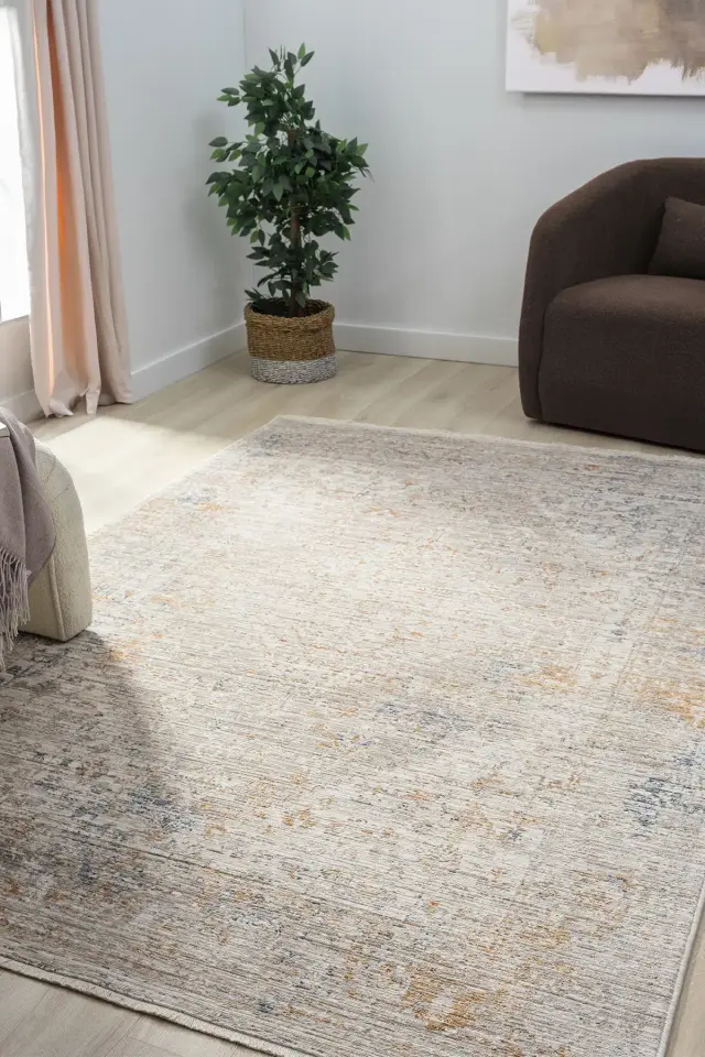 Artemis Serisi Vintage Multi Renk Makine Halısı