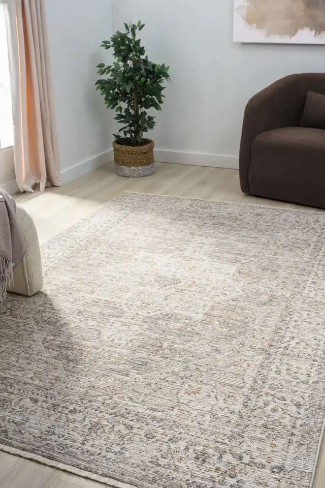 Artemis Serisi Vintage Multi Renk Makine Halısı