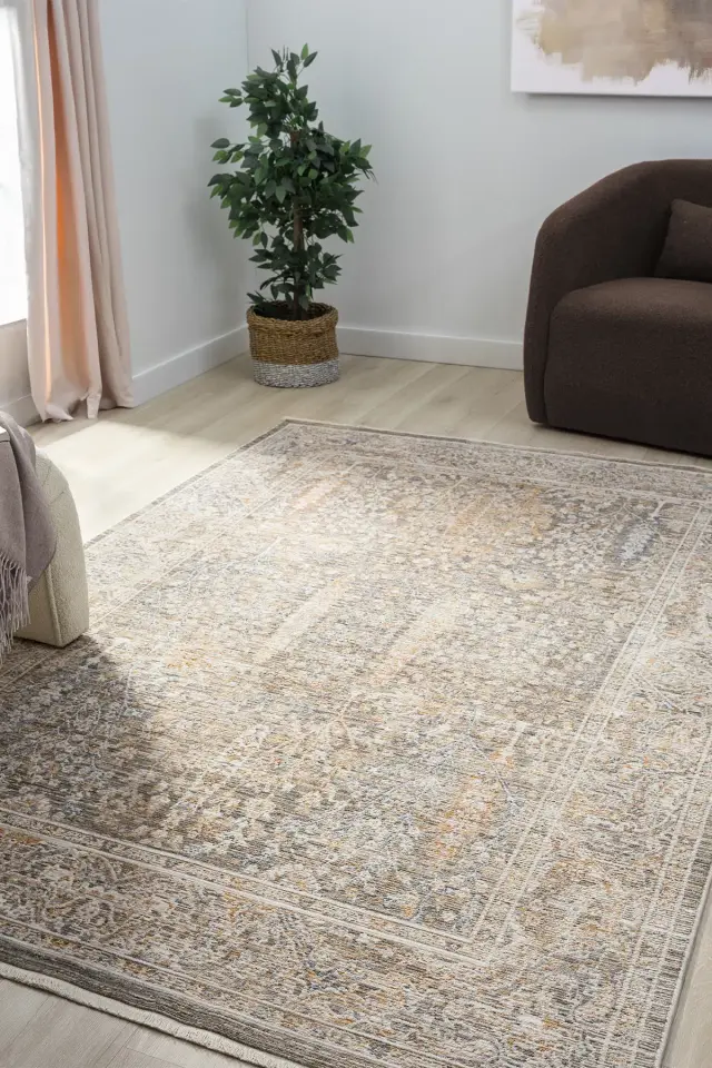 Artemis Serisi Vintage Multi Renk Makine Halısı