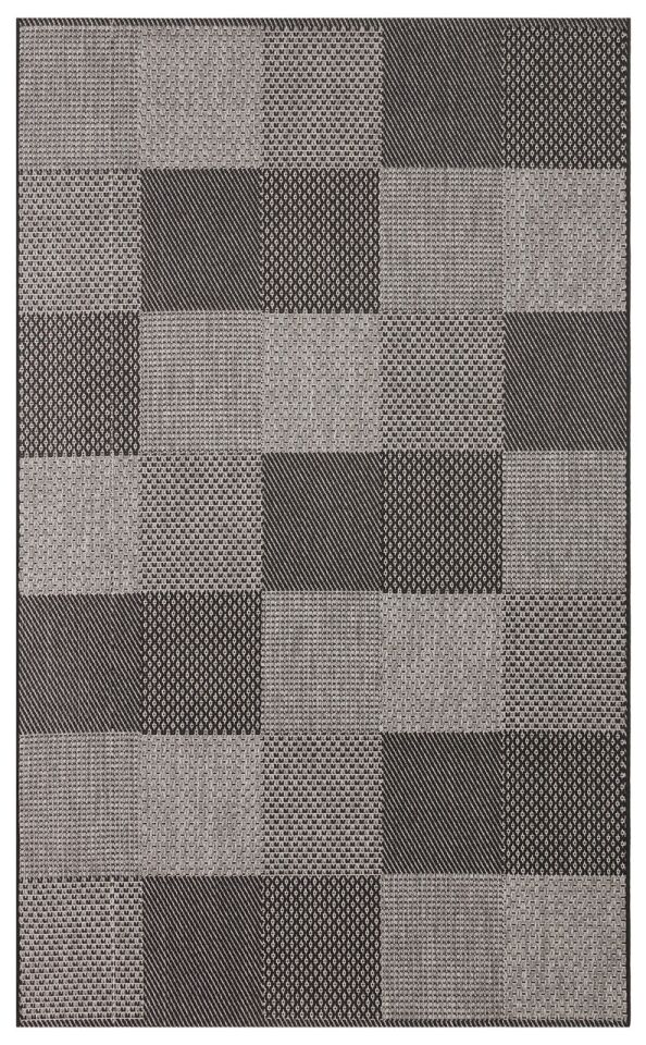 Soft Serisi Gri/Antrasit Renk Sisal Halı