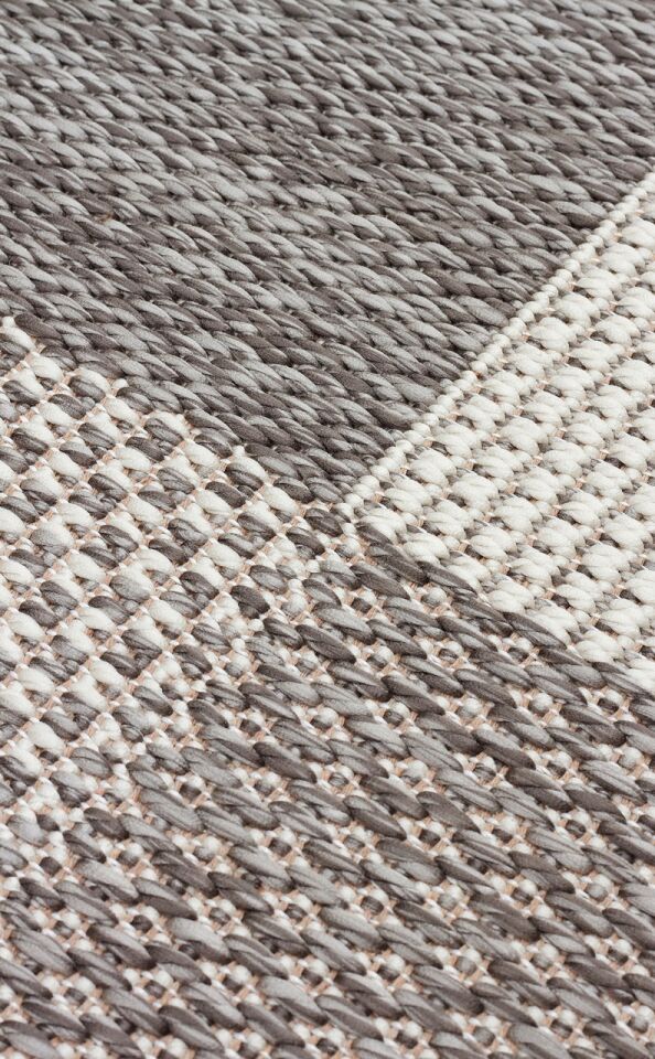 Soft Serisi Gri Renk Sisal Halı