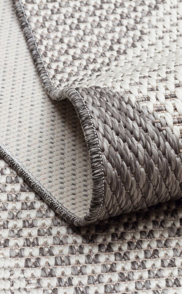 Soft Serisi Gri Renk Sisal Halı