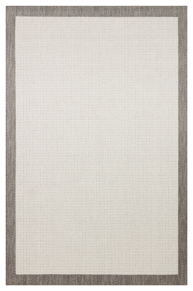 Soft Serisi Krem/Antrasit Renk Sisal Halı