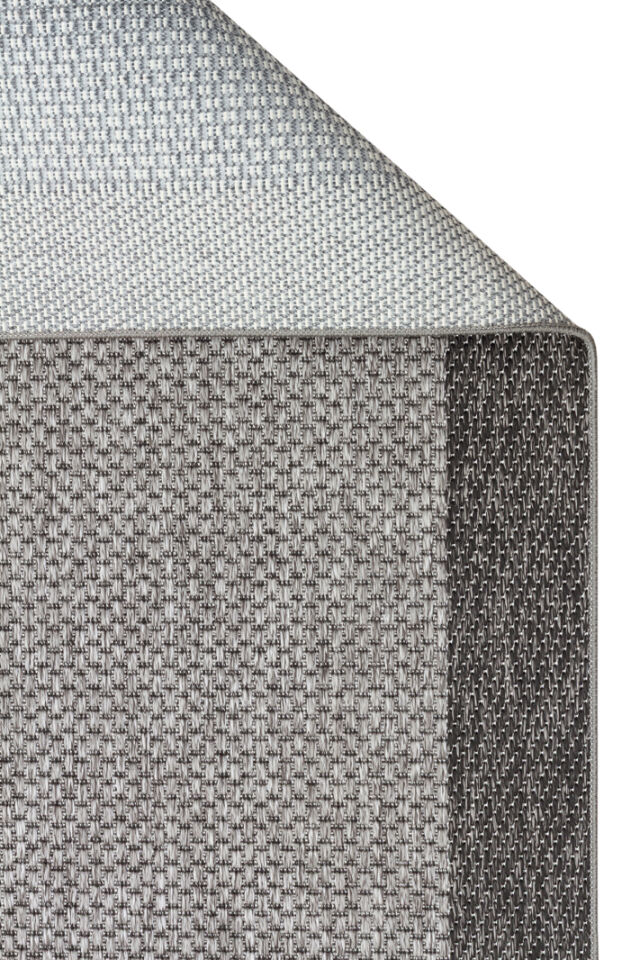 Soft Serisi Gri/Siyah Renk Sisal Halı