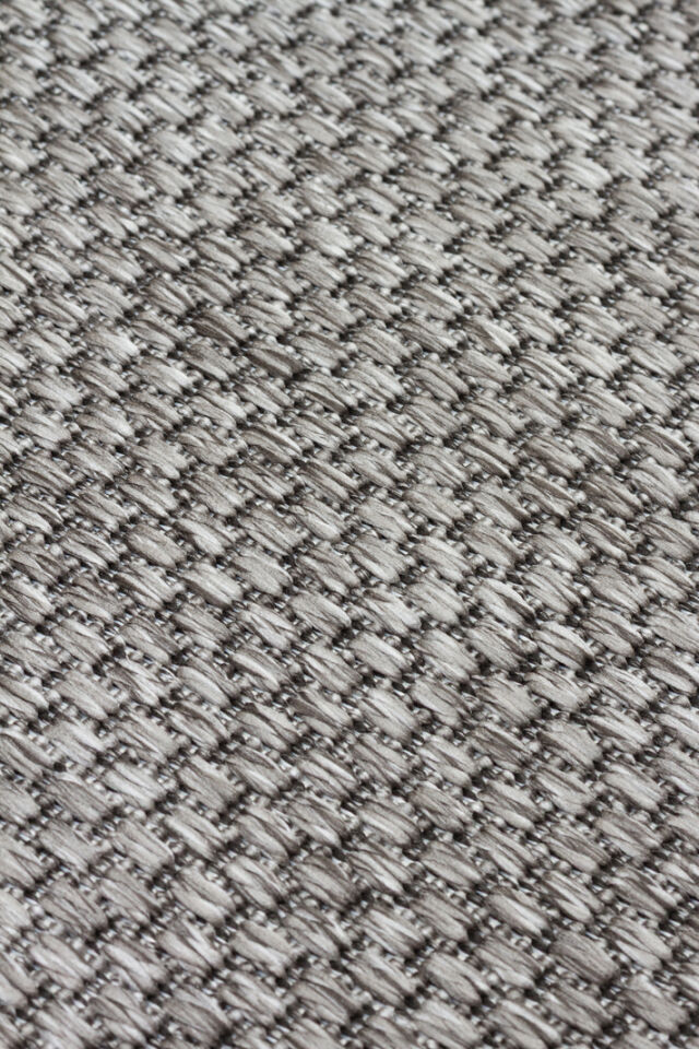 Soft Serisi Gri/Siyah Renk Sisal Halı